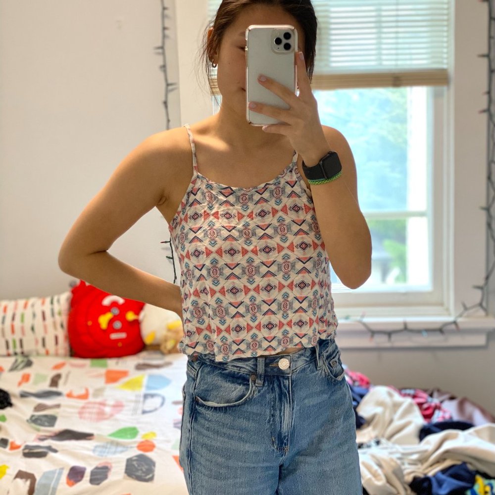 Forever 21 Kids Tribal Print Tank